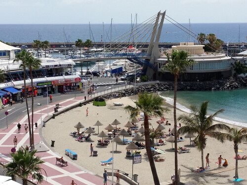 Apartamento Studio Hotel en Costa Adeje, pocos minutos a pie de playa, tiendas y bares