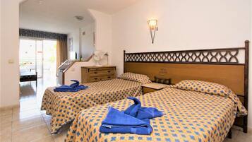 In-room safe, iron/ironing board, travel cot, bed sheets