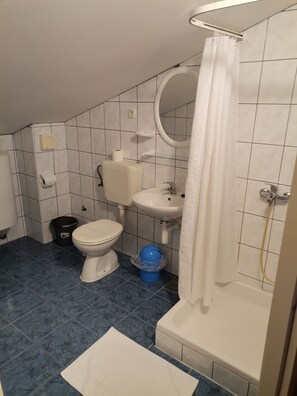 Shower, towels