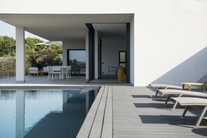 Outdoor pool - Villa sea view in Pinarello - near Porto-Vecchio (ZONZA)