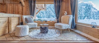 Le Charmélie 1600 - chalet 15 people - hot tub