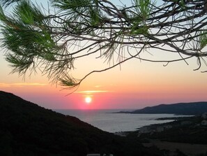 Vue sur la plage/l’océan