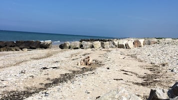 På stranden, liggestole
