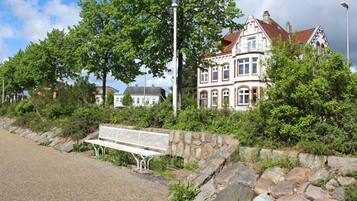 Fassade der Unterkunft