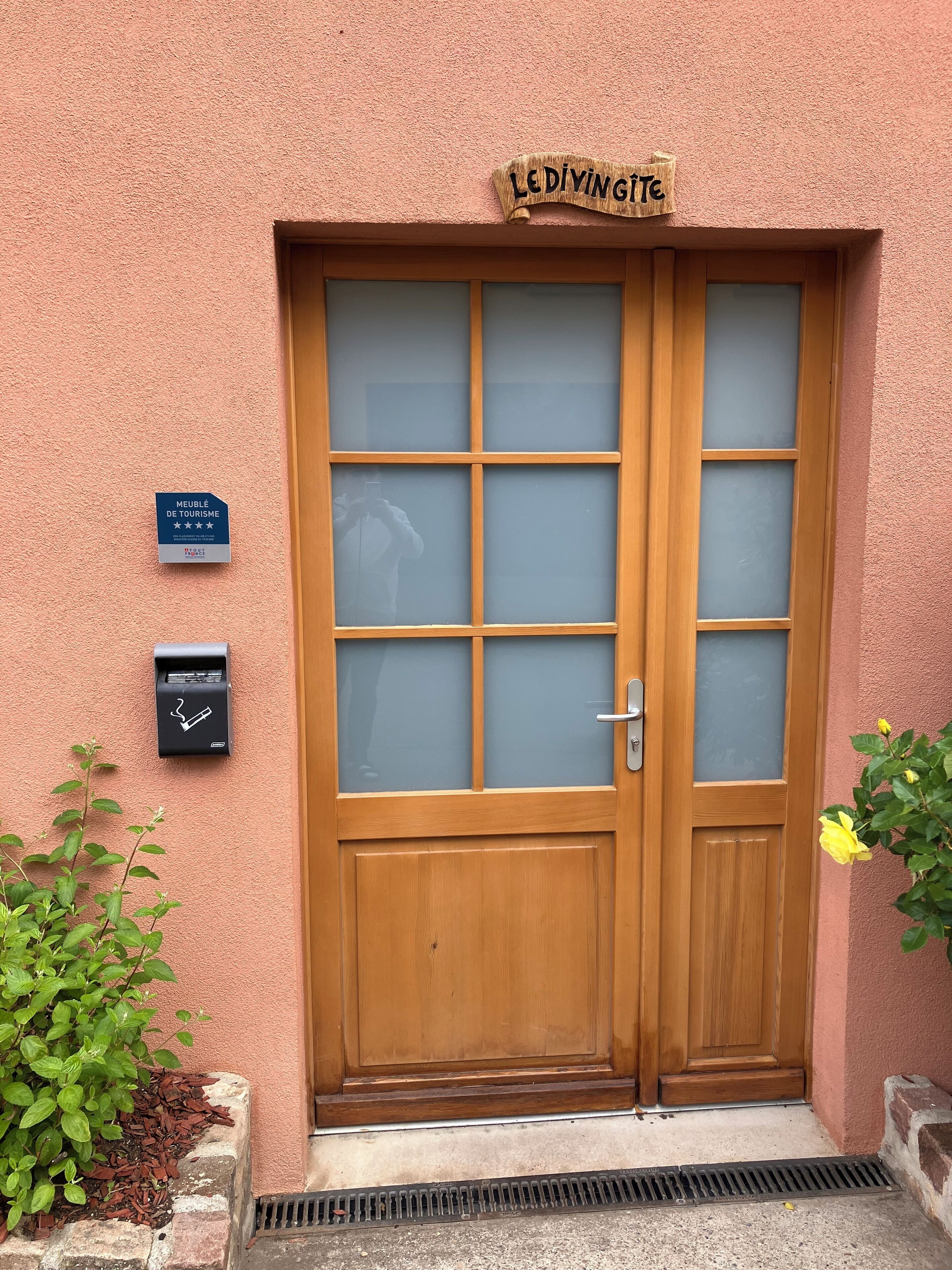 Entrée du gîte