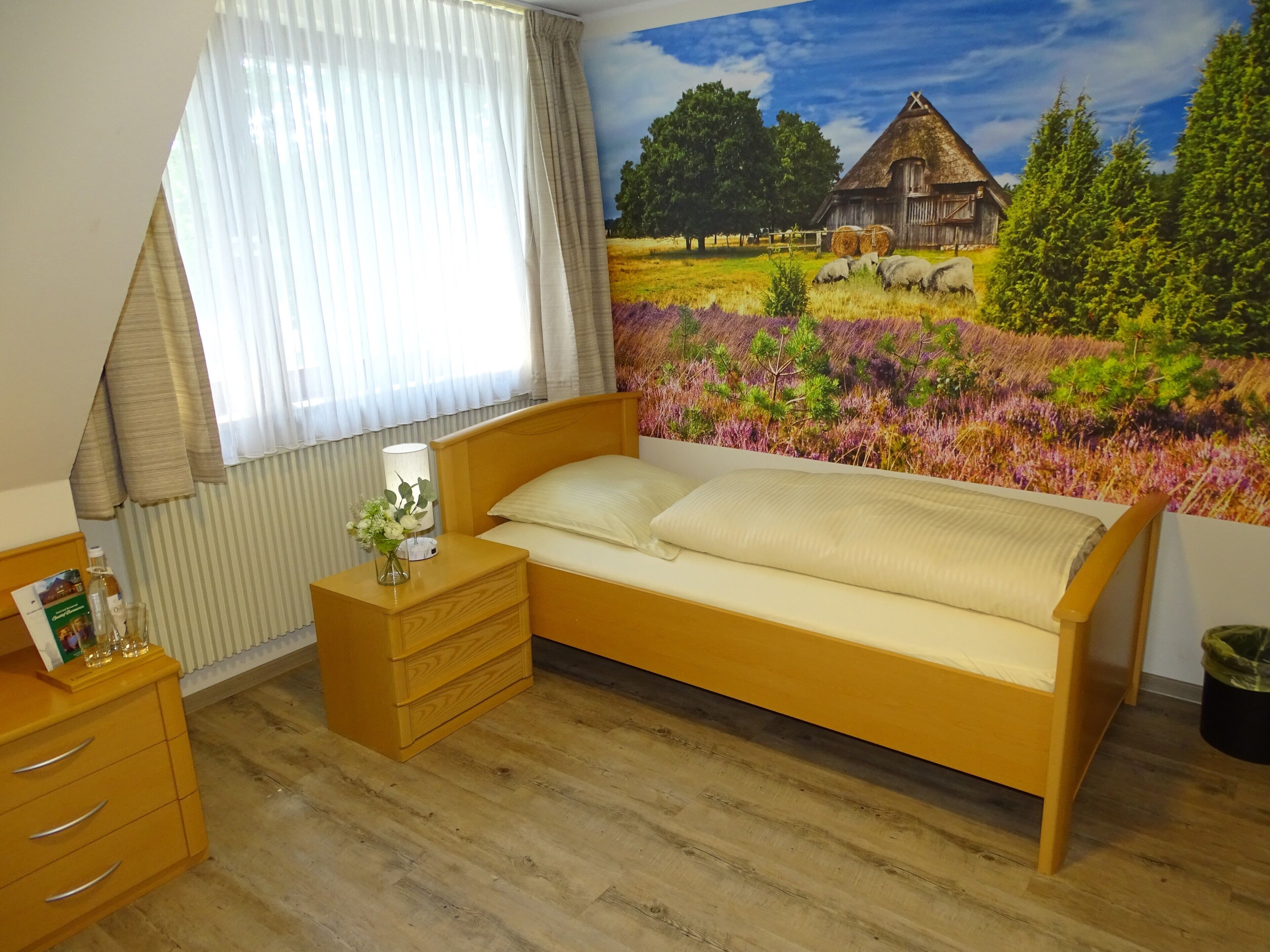 Ropa de cama hipoalergénica, escritorio y cortinas blackout 