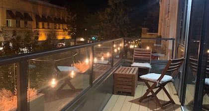 Baker Street Central - Balkon mit herrlichem Blick auf die Straße