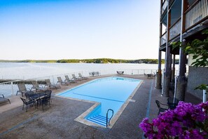 Pool - Bldg 10-Large DECK-2 Pools/Sandy Beach Area - Main Channel view
Boat slip avail. (Osage Beach)