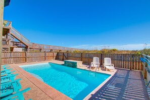 A heated pool - 5725- A Dream Vacation, Experience luxury, an oceanfront retreat in South Nags Head (Nags Head)