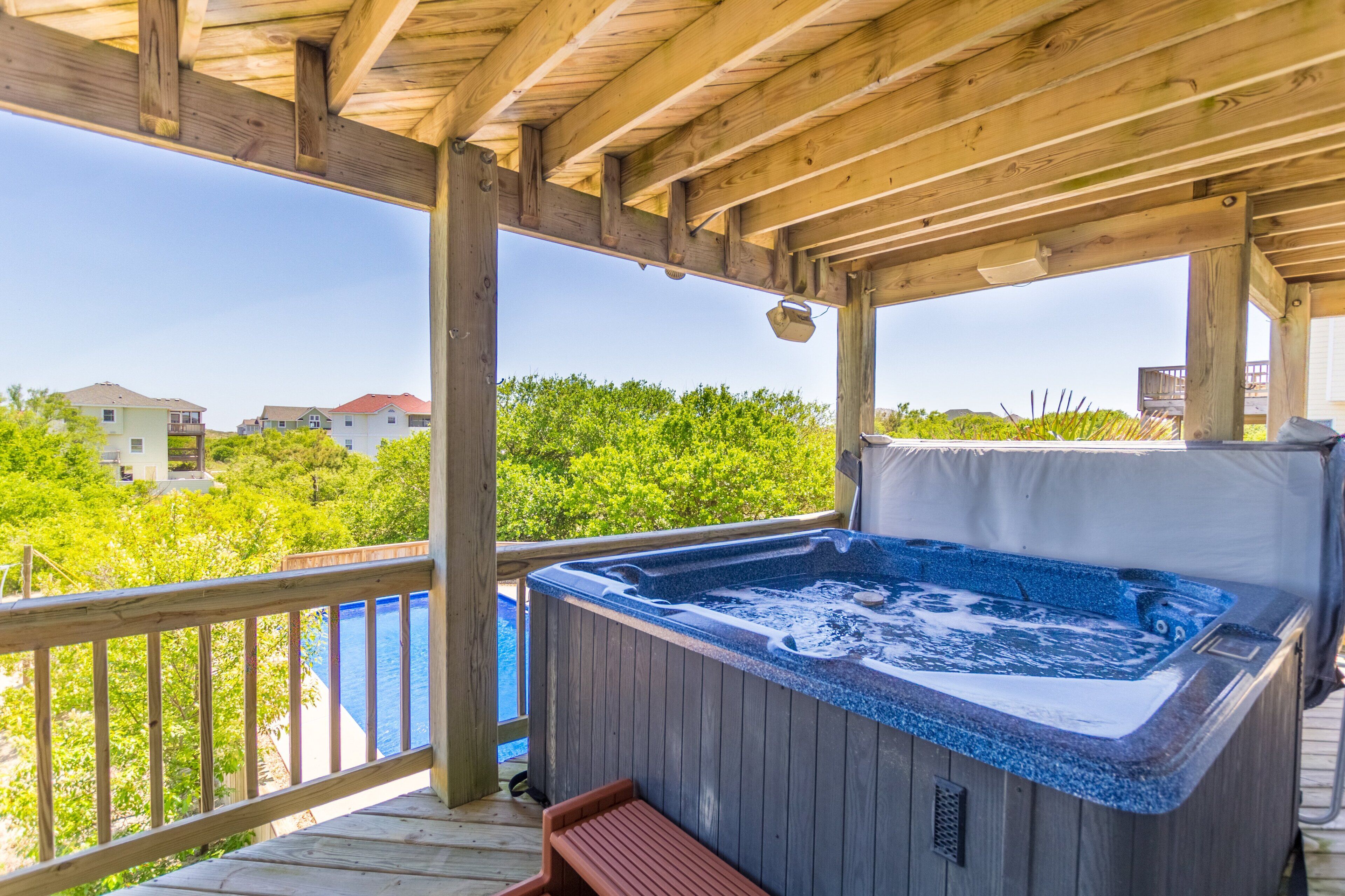 Bain à remous extérieur