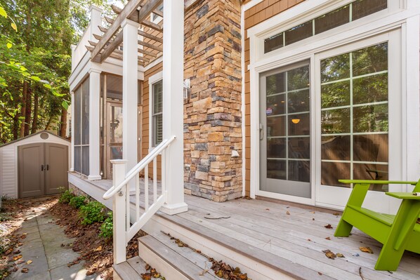 Exterior detail - Stunner! Ocean Block 5BR Downtown Rehoboth Beach in The Pines (Rehoboth Beach)