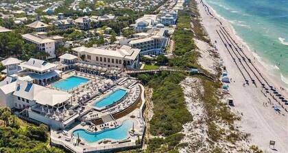 Chapeau de plage, chalets 30A, tarifs réduits pour le printemps, vue sur le golfe, à quelques pas de la plage et du centre-ville WaterColor!