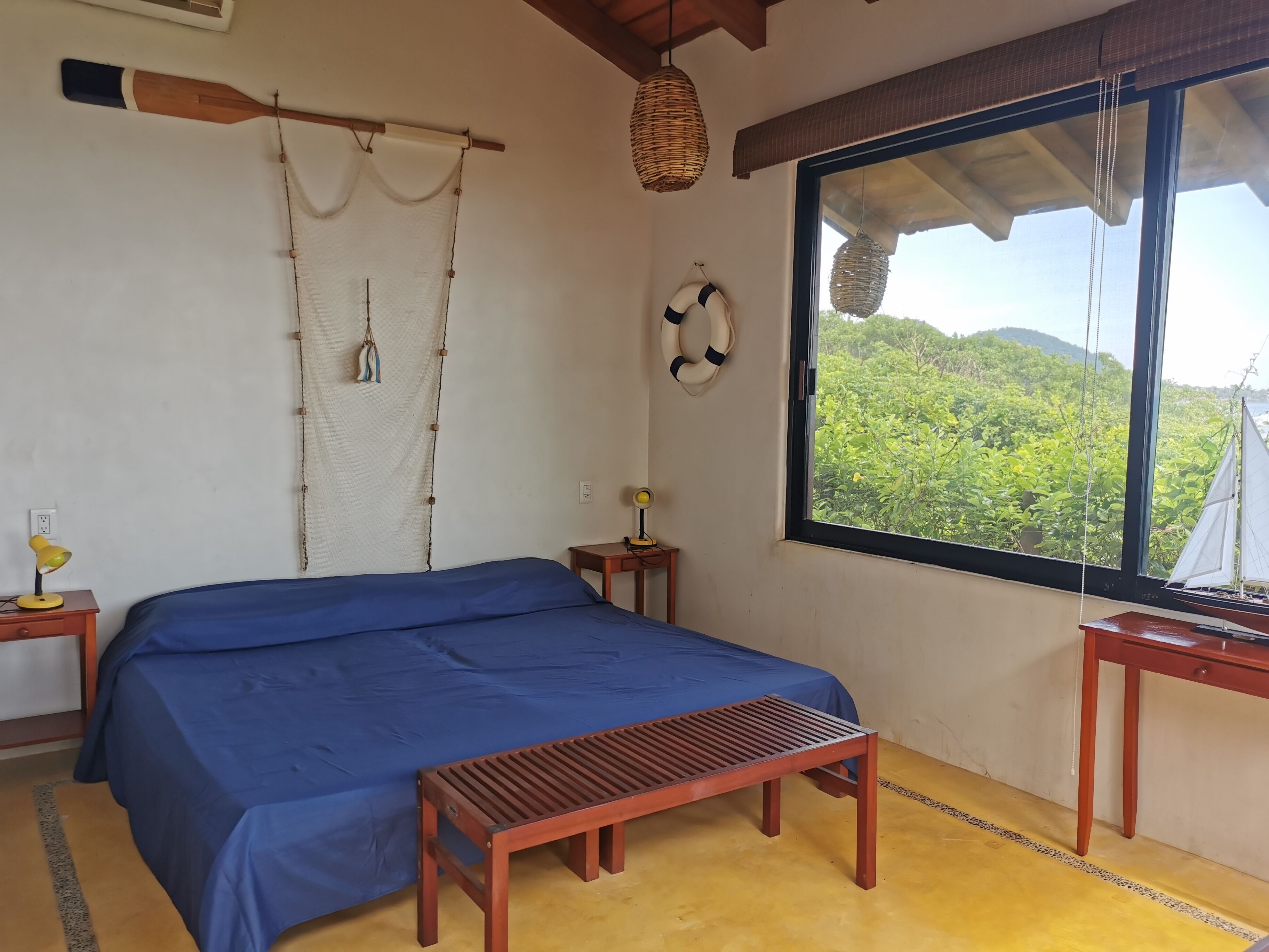 Beachside Palapa House in La Majahua beach, next to Troncones, Ixtapa region