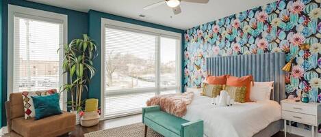 3 habitaciones, tabla de planchar con plancha, wifi y ropa de cama