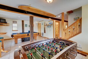Game room - 3218 - Swab The Duck, Duck beach cottage with ocean and sound views and private pool (Duck)