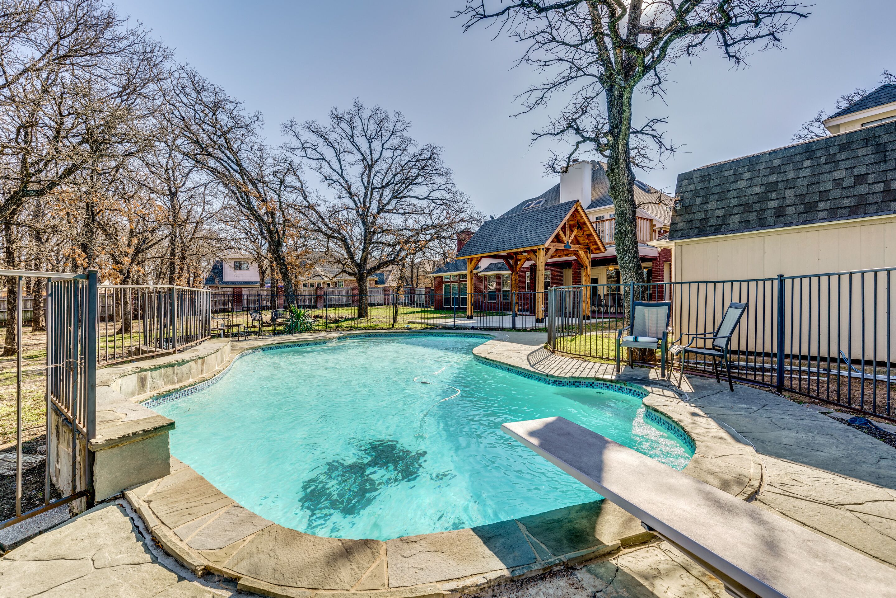 Alberca al aire libre 