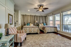 5 bedrooms, iron/ironing board, travel crib, WiFi