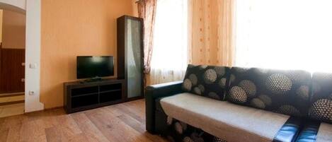 Apartment, 1 Katil Kelamin (Double) dengan Katil Sofa | Seterika/papan seterika, Wi-fi percuma, cadar katil