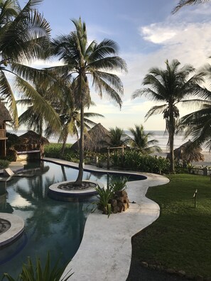 Deluxe Bungalow, 2 Single Beds, Non Smoking (Bungalow #2 - 3) | View from room - Tortuga Village (La Herradura)