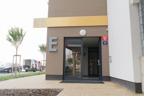 Interior entrance