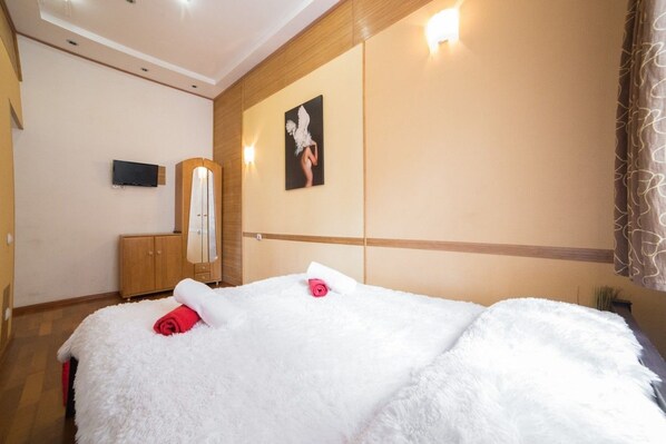 Appartement | 1 chambre, fer et planche à repasser, accès au Wi-Fi (inclus)