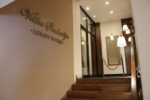 Entrée de l’hébergement