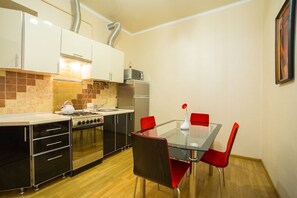 Apartment, Non Smoking | Private kitchen - Apartment Virmenska 3 (Lviv)