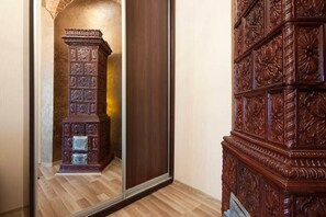 Apartment, Non Smoking | 2 bedrooms, iron/ironing board, free WiFi, bed sheets - Apartment Krakivska 14 (Lviv)