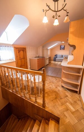 Appartement, non-fumeurs | 2 chambres, fer et planche Ă repasser, Wi-Fi gratuit, draps fournis