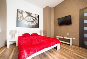 Apartment, Nichtraucher | Bügeleisen/Bügelbrett, kostenloses WLAN, Bettwäsche