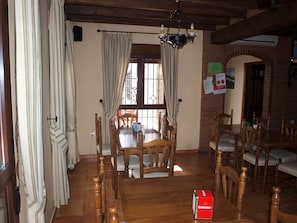 Breakfast area