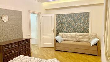 Appartement | 2 slaapkamers, een strijkplank/strijkijzer, gratis wifi
