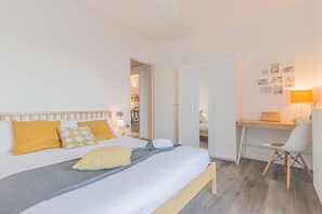2 bedrooms, iron/ironing board, free WiFi, bed sheets