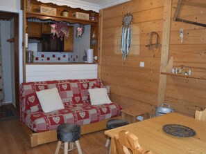 TV - Cozy 2-room apartment with terrace - Heated pool (Pralognan-la-Vanoise)
