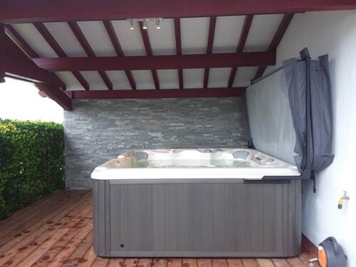 Authentic gite with mountain views & private spa