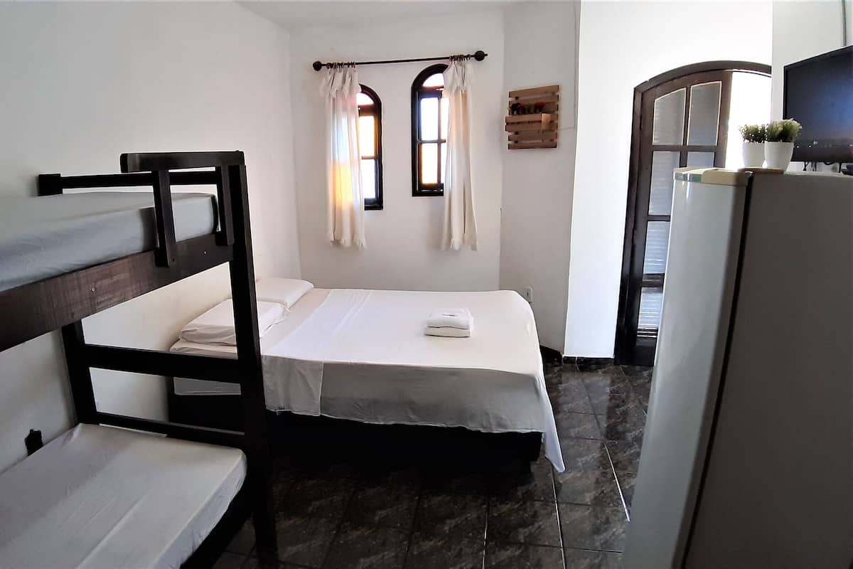 Superior Quadruple Room, Garden View | Blackout curtains, iron/ironing board, free WiFi, bed sheets