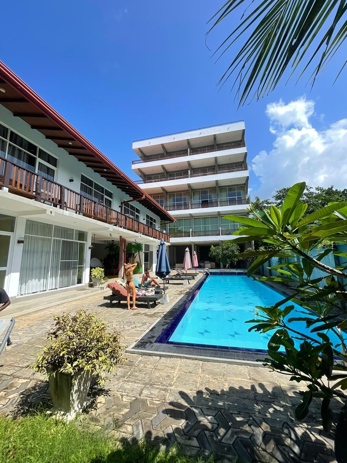 Fassade der Unterkunft