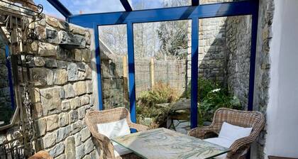 Dans le village Trébéron, sur la presqu'ßle de Crozon.