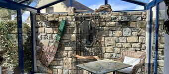 In the village Trébéron, Crozon peninsula, 