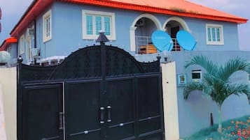 Fassade der Unterkunft