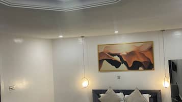 Habitación presidencial | 1 dormitorio, ropa de cama de alta calidad, edredones de plumas