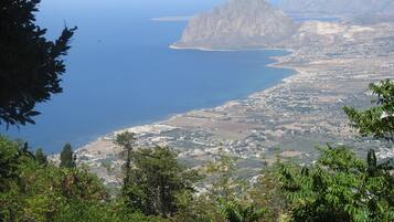 Blick von der Unterkunft