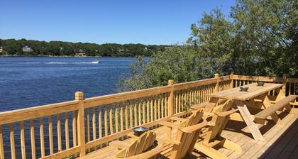 Beautiful Waterfront Home with Beach, Dock, Deck, & Great Views! capeoceanvista