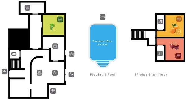 Floor plan - Villa Bonita | 3 Bedrooms | Near Aquashow | Vilamoura (Vilamoura)
