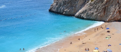 Beach nearby, beach towels