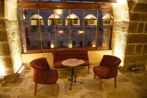 Sala de estar en el lobby