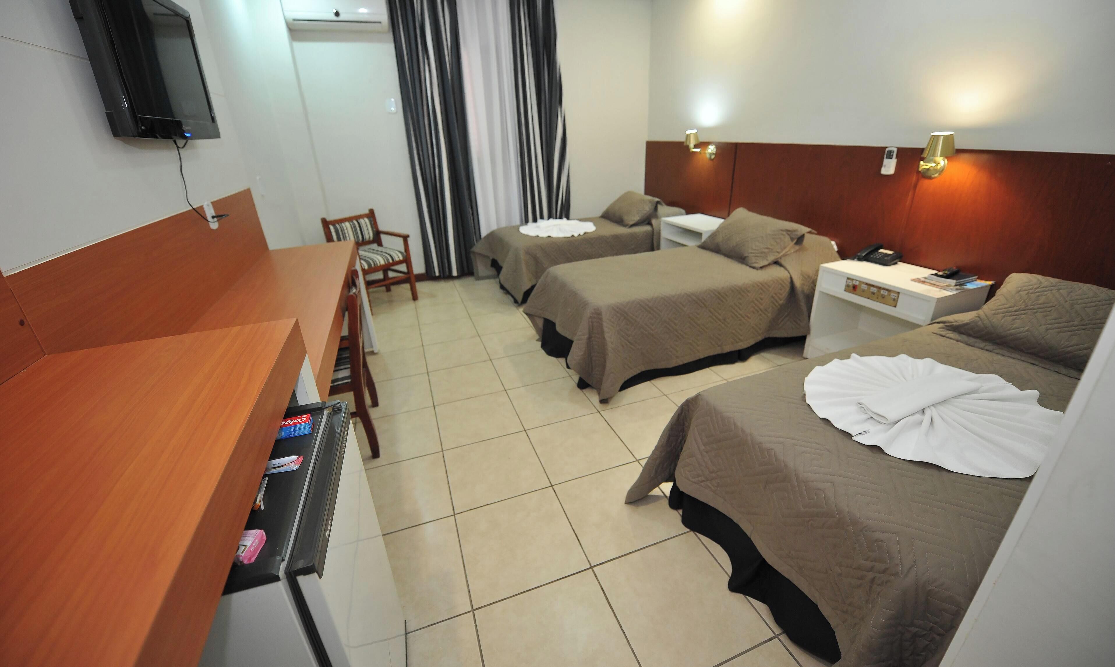 Minibar, in-room safe, desk, free WiFi