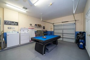 Games room - Ultimate Family Fun: 4BR Oasis w/Game Room, Private Pool at Bella Vida Resort! (Kissimmee)