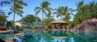 Ko Olina Resort Beach Oasis-  Ground Floor 2 bedroom Condo, Near Pool, sleeps 4