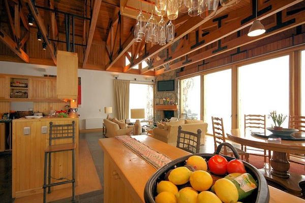 Upper Level Living Area Casa Farellones